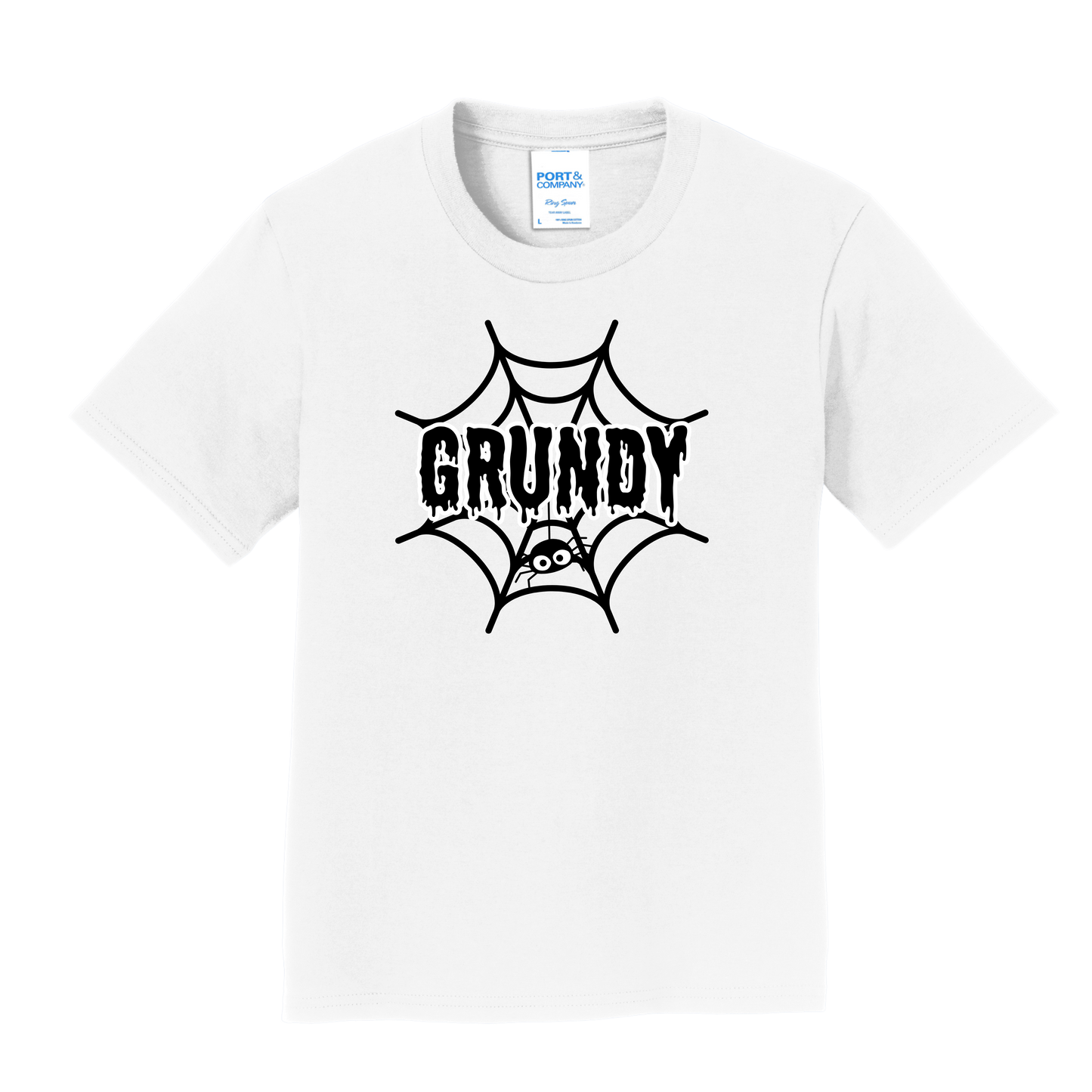 Grundy- Four Halloween Specials in White (Shirt/Crewneck Sweatshirt)