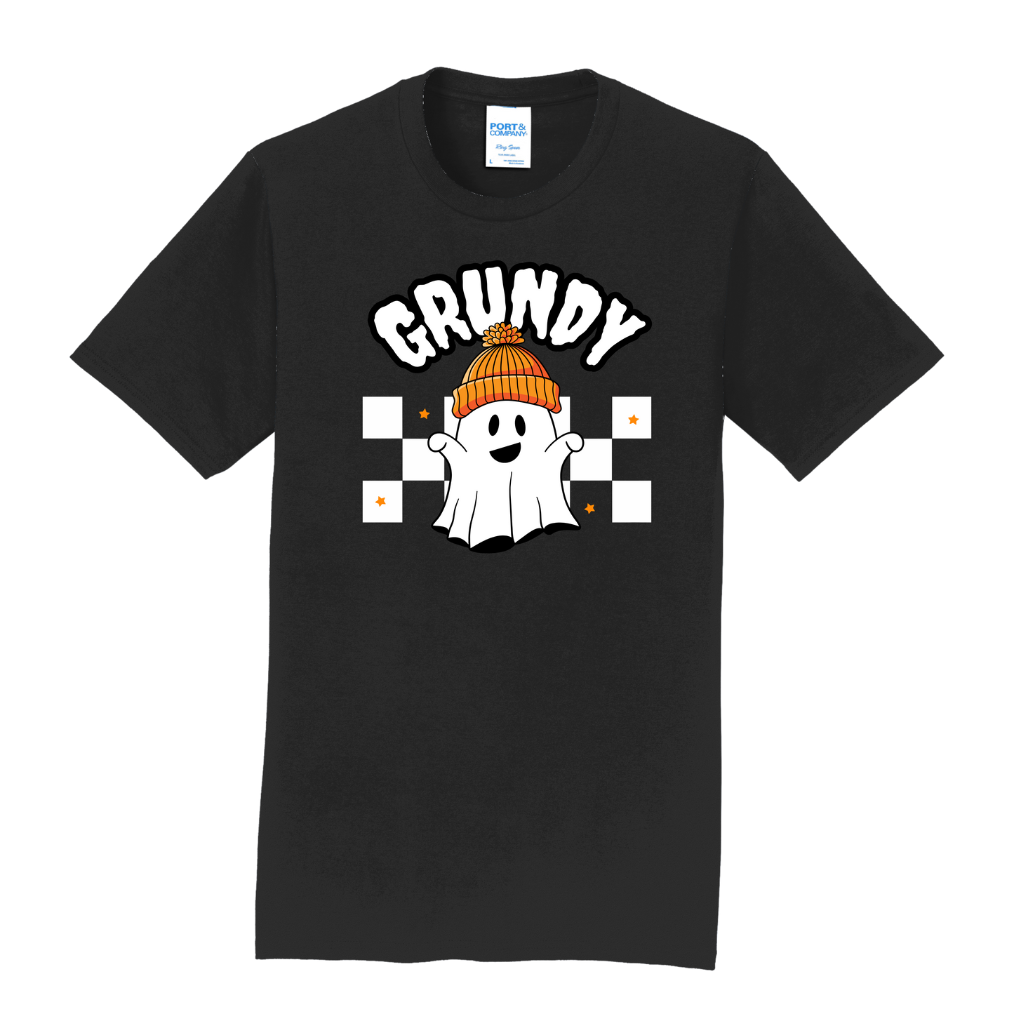 Grundy- Two Halloween Specials in Black (Shirt/Crewneck Sweatshirt)