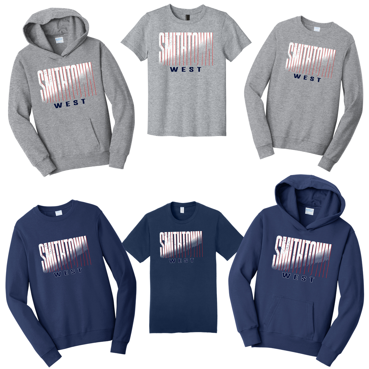 Smithtown West - Half Tone (Tshirt - Hoodie - Crewneck)