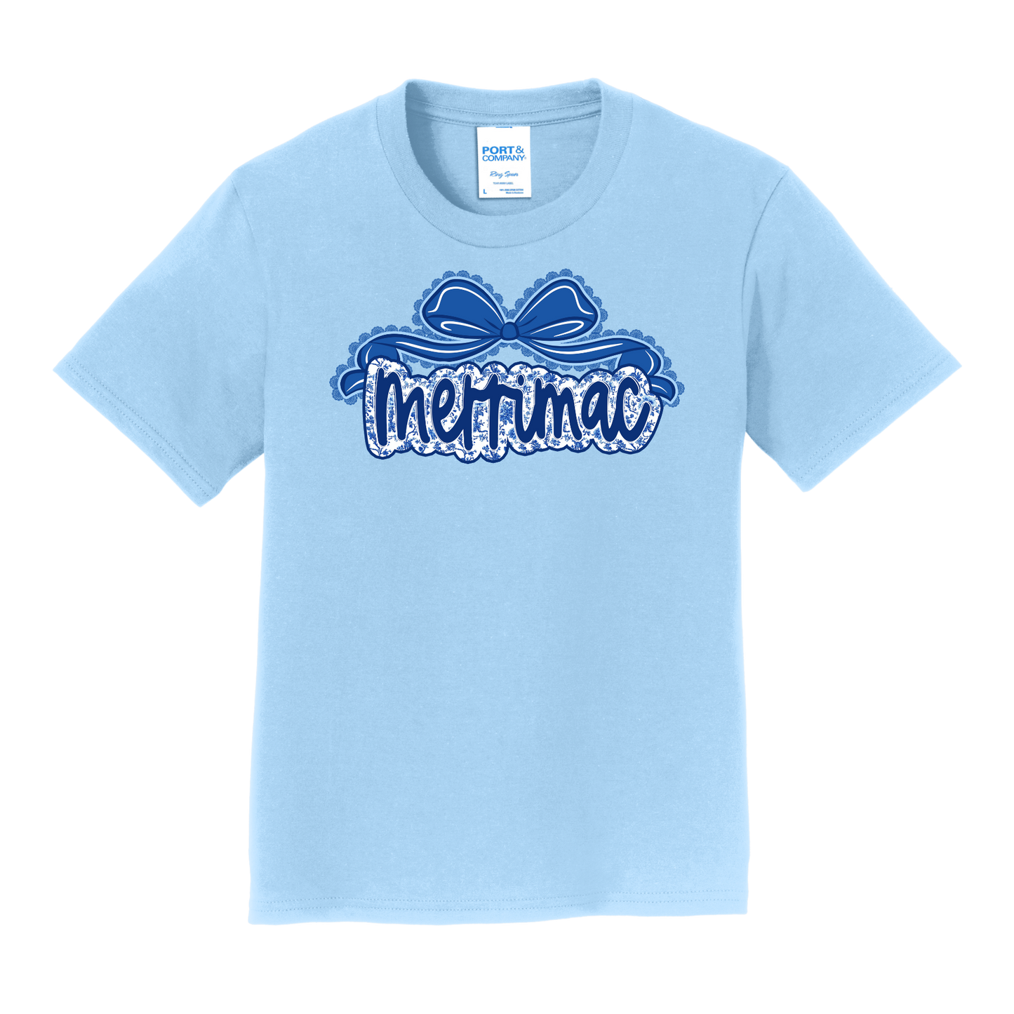 Merrimac Blue Bow