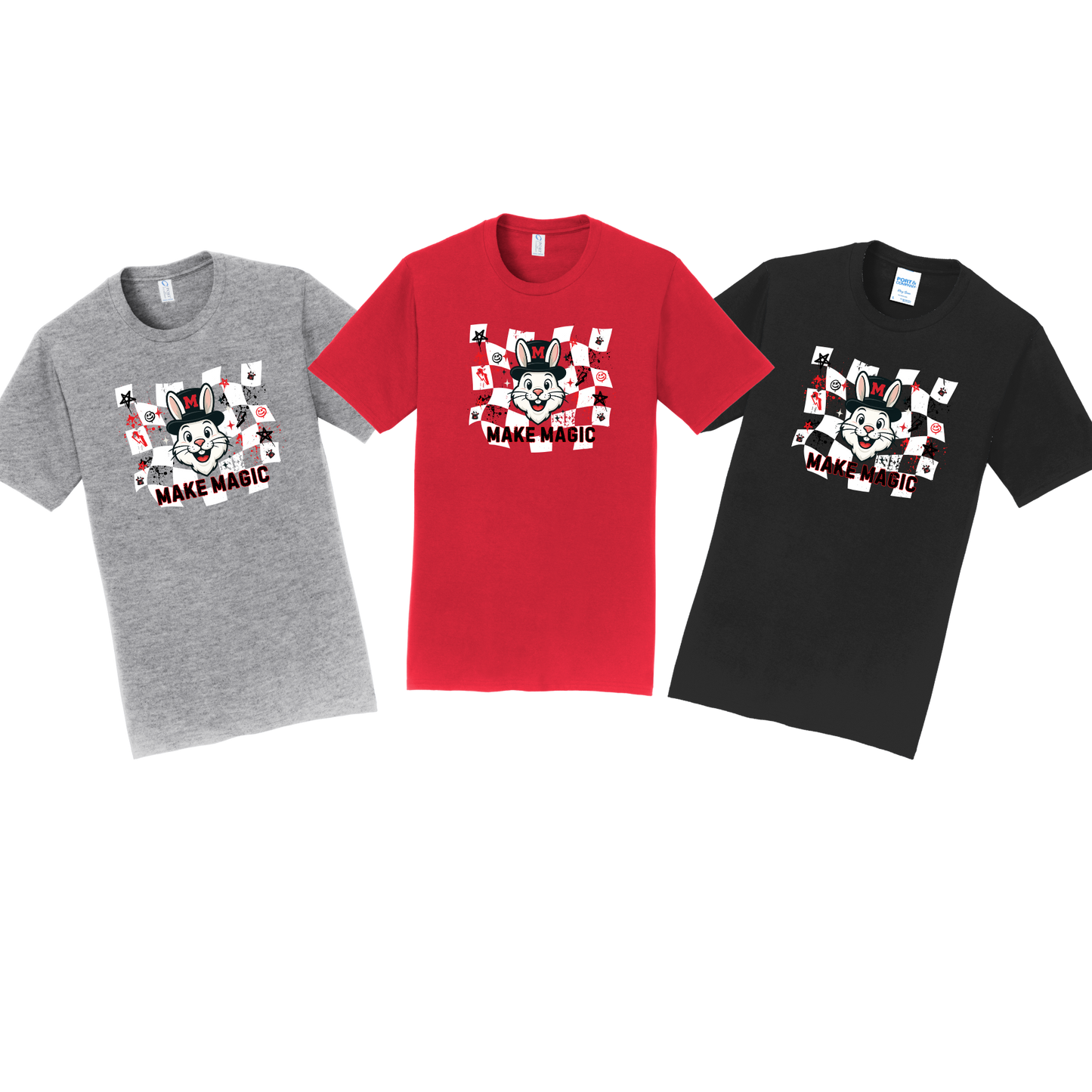 Merrimac Mascot Checkered