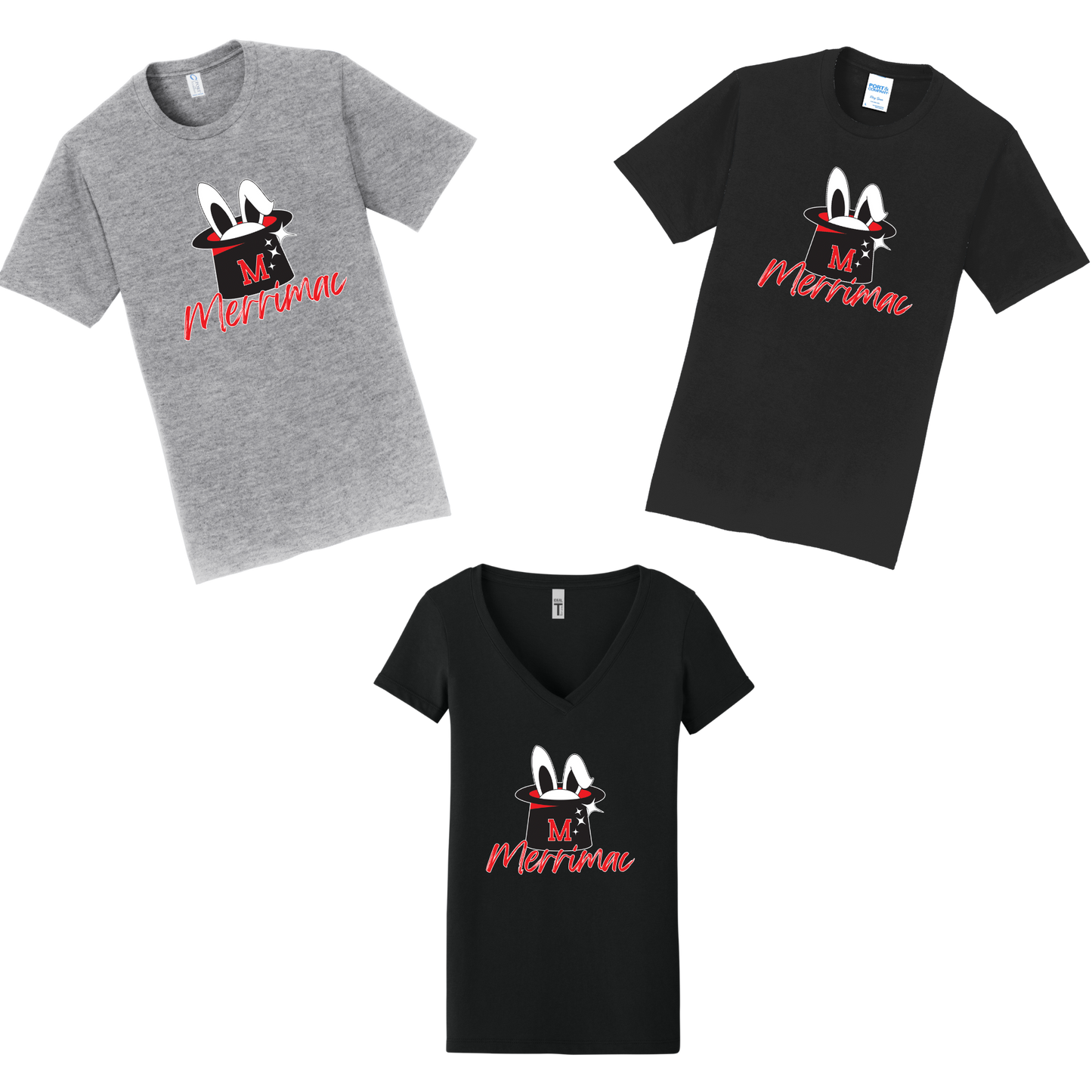 Merrimac Tee Shirts (Mascot)