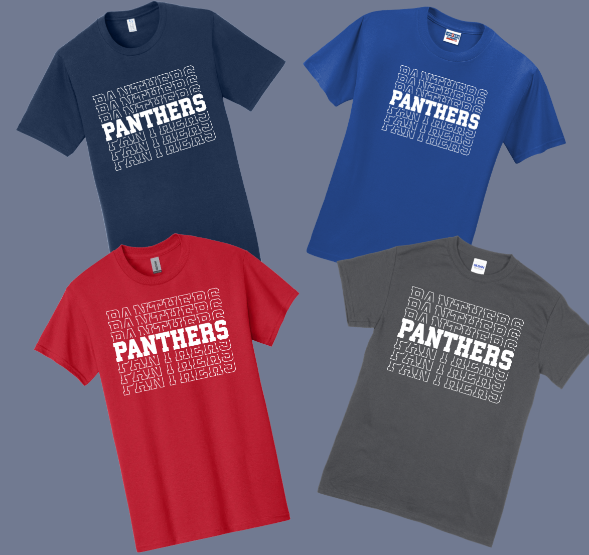 Miller Place - Panther Excited Outline