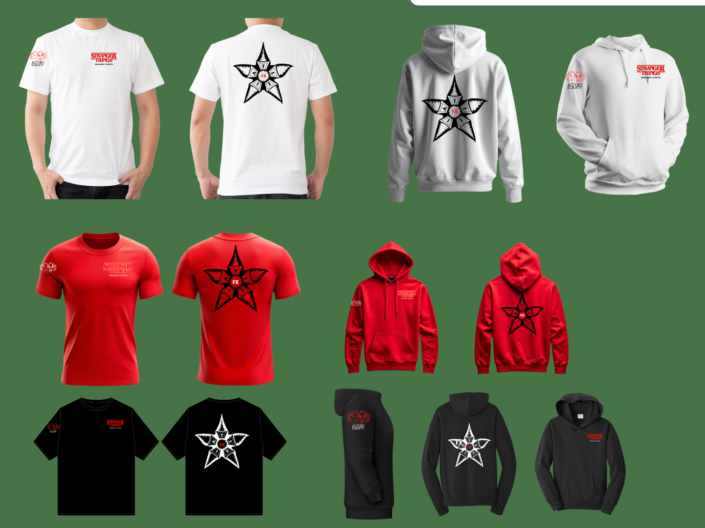 Stranger Things, Large Bug (T-shirt - Hoodie - Zip Up)