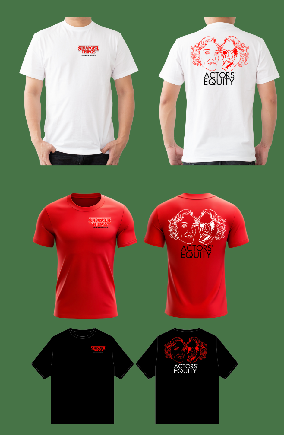 Stranger Things , Actors T-shirt