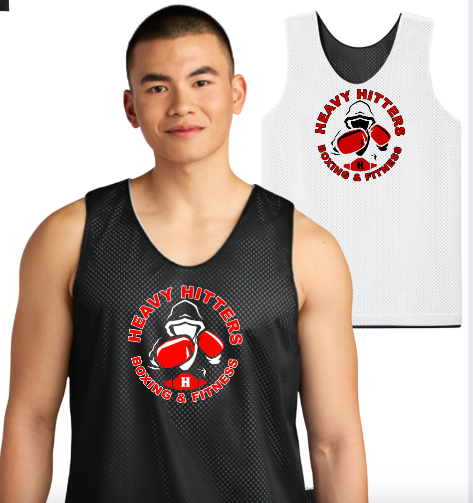 Heavy Hitters - Reversible Tank (BLACK/WHITE)