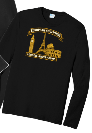 Europe Trip Gear (3 OPTIONS)