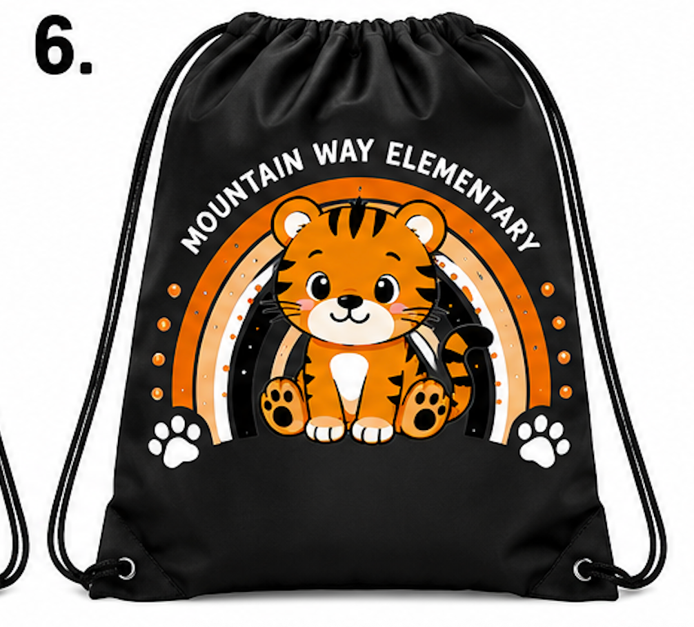 Mountain Way Elementary -Cinch Bags