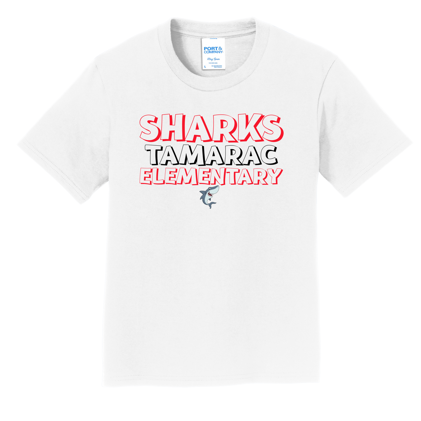 Tamarac Shark Mascot T-Shirt