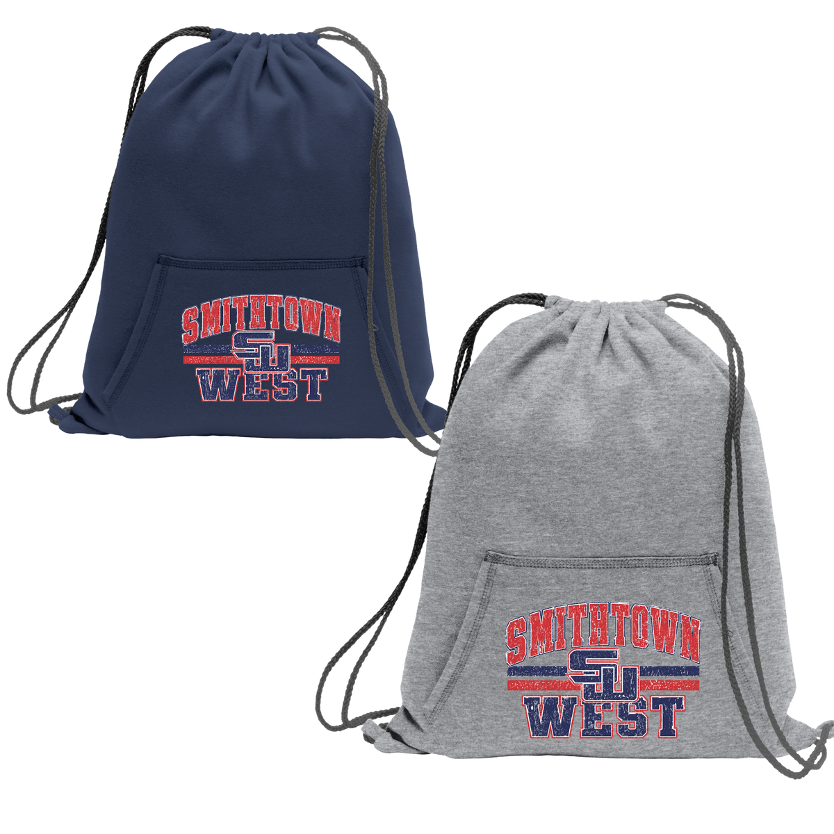 Smithtown West - Sweatshirt Cinch Pack (BAG)