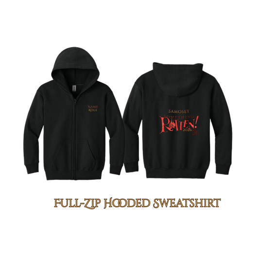 Samoset Drama Club - Custom Zip up Hoodie