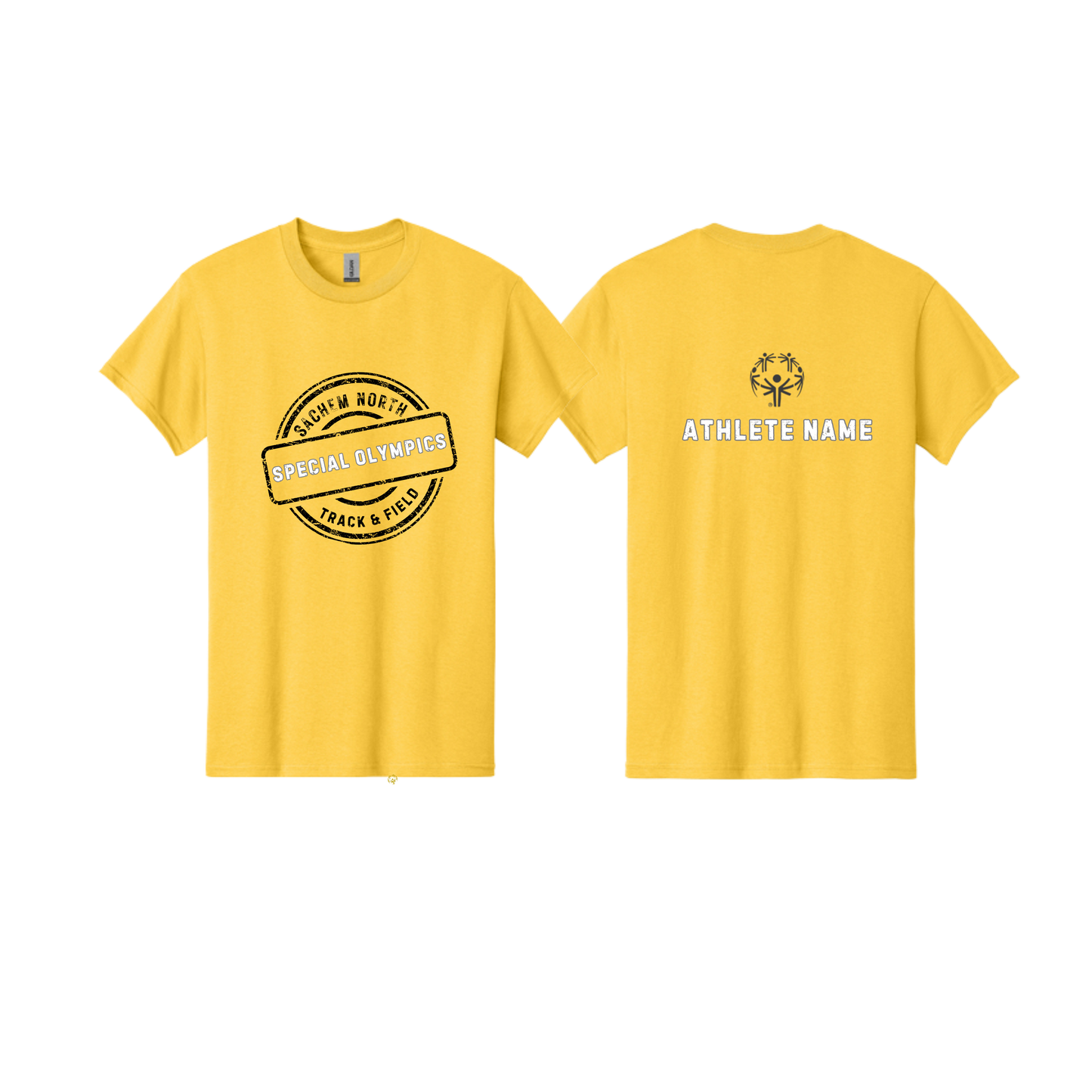 Sachem North Special Olympics - Yellow T-shirt