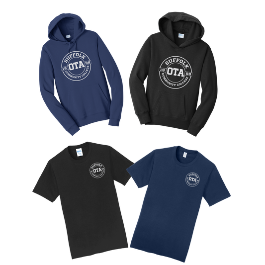 SCCC - Hoodie or T-shirt style 1  (Blue or Black)