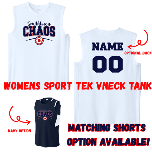 Smithtown Chaos -  WOMENS SPORT TEK Vneck
