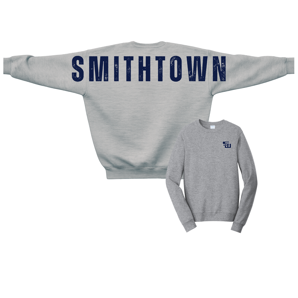 Smithtown West - Large Print Crewneck