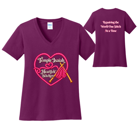 HeartFelt Stitches - V-neck