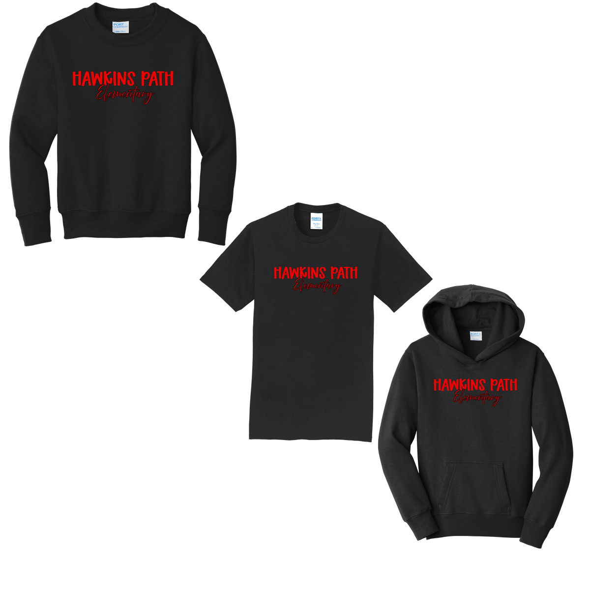 Hawkins - HP Elementary (T-shirt-Crewneck-Hoodie)