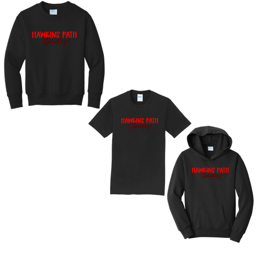 Hawkins - HP Elementary (T-shirt-Crewneck-Hoodie)