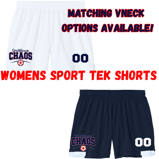 Smithtown Chaos -  WOMENS SPORT TEK SHORTS