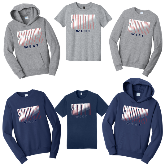 Smithtown West - Half Tone (Tshirt - Hoodie - Crewneck)