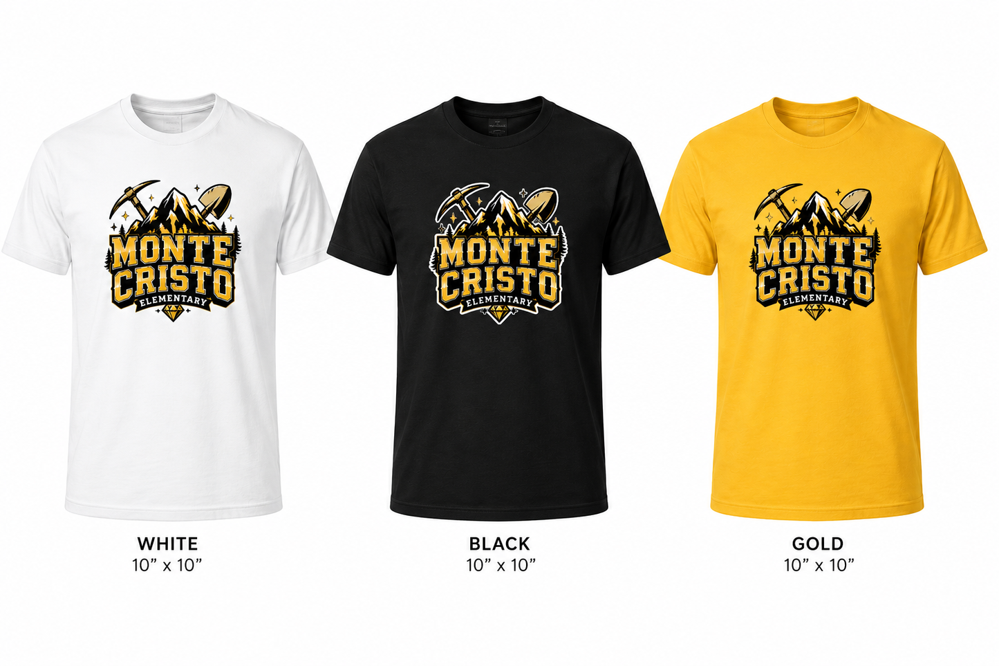 Monte Cristo Elementary -Mountain Logo (3 Styles)