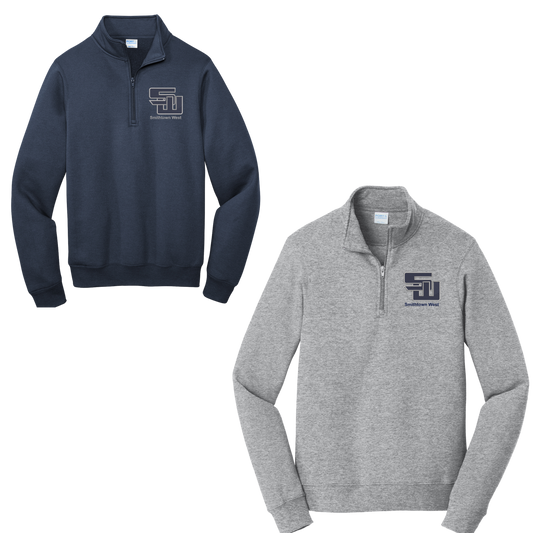 Smithtown West -  Embroidery 1/4 Zip  (mens cut)