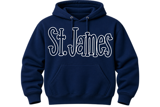 Embroidered - St. James Hoodie or Crewneck