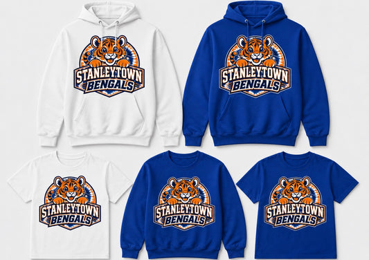Stanleytown -  Bengals Mascot (3 options T-shirt - Crewneck-Hoodie)