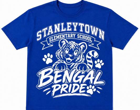Stanleytown -  Bengal Pride (Tshirt or Crewneck)