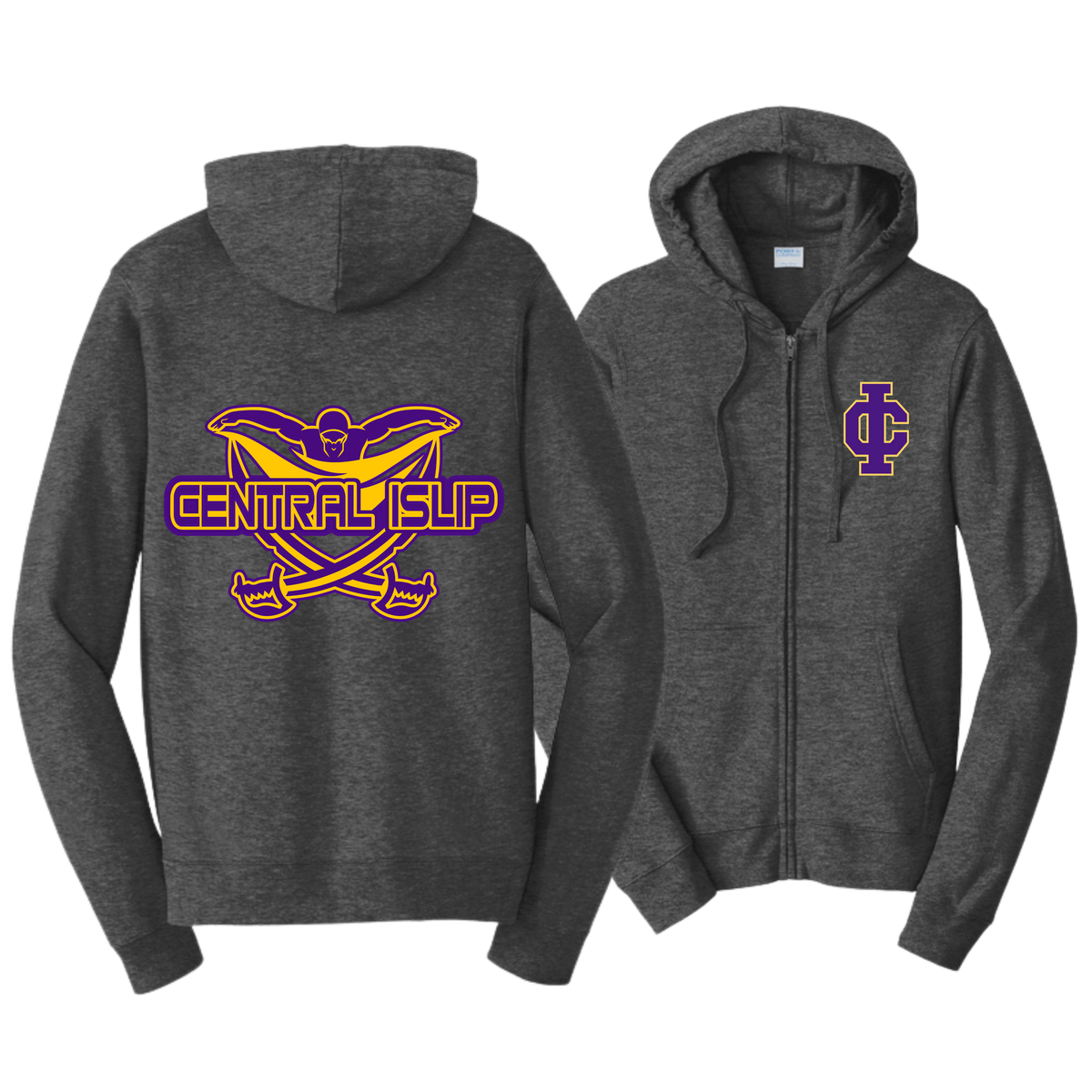 Ci Swimming - Zip up Hoodie