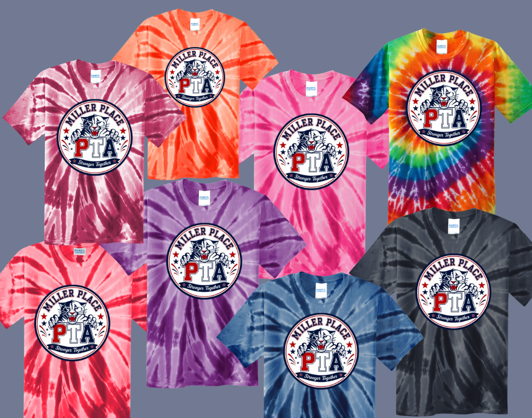 Miller Place - PTA Panther  (Tie Dye)