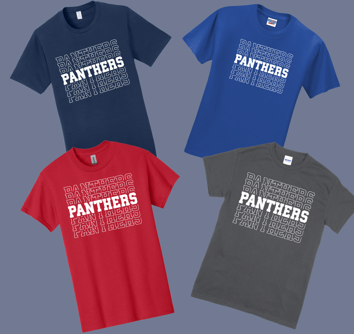 Miller Place - Panther Excited Outline