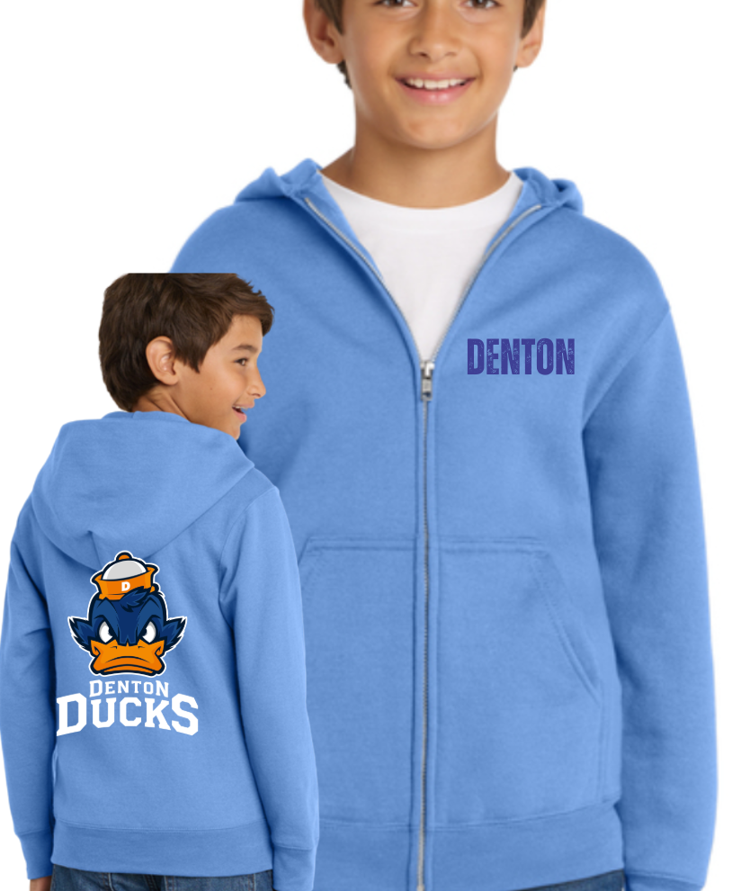 Denton -  Zip Up ( 4 Colors )