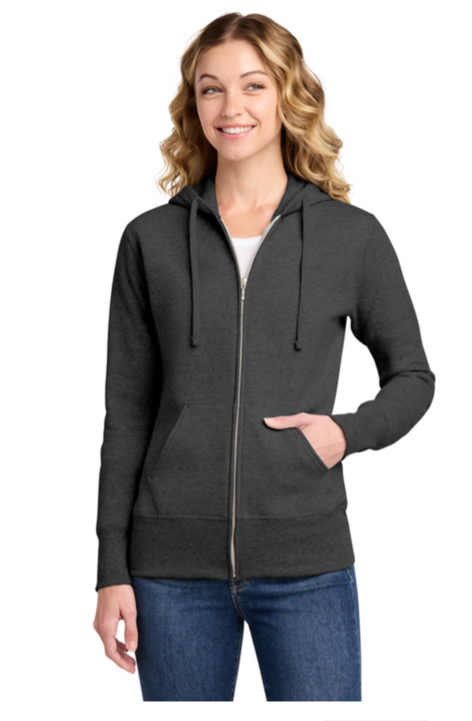 Smithtown West -  Embroidery Full Zip  (Womens cut)