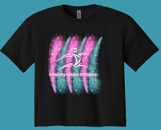 Diversity School of Dance - Design 2 (T-shirt or Women's Crop )