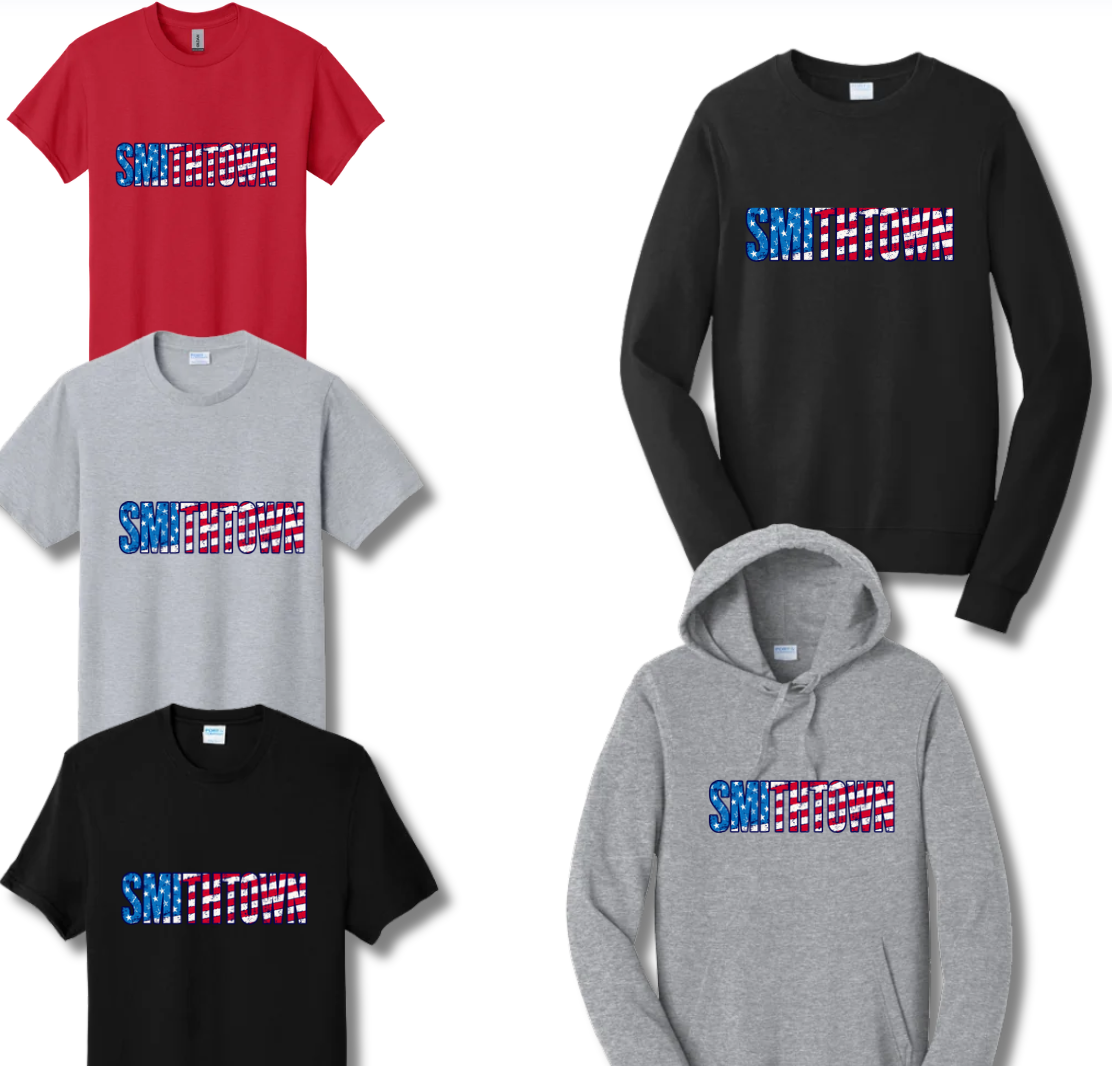 NESAQUAKE -Smithtown Flag(T-shirt-Crewneck-Hoodie)