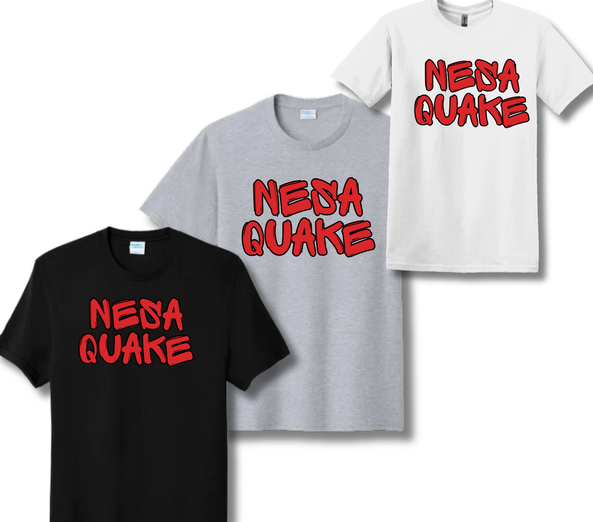 NESAQUAKE -Quake (T-shirt-Crewneck-Hoodie)