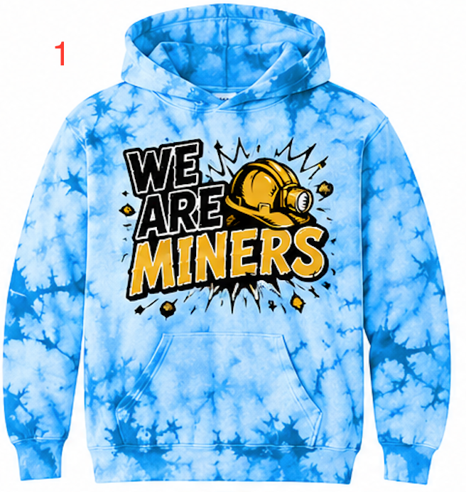 Monte Cristo Elementary -Tie Dye Hoodie (6 options)