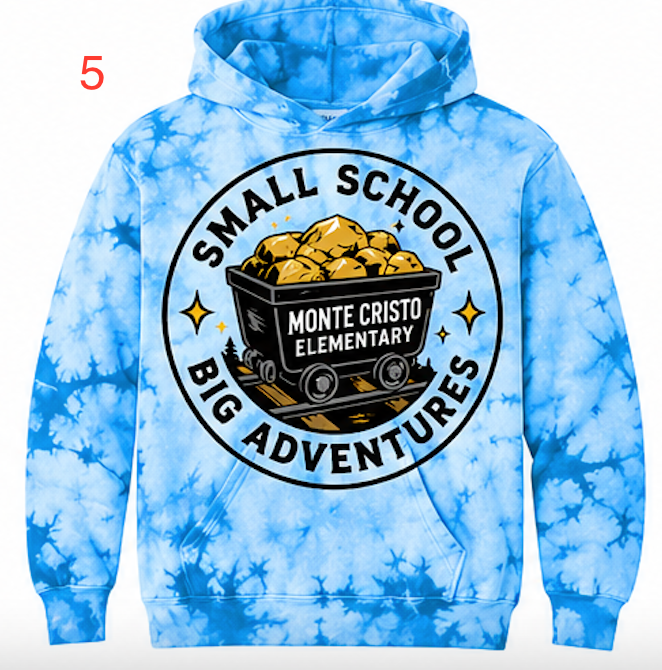 Monte Cristo Elementary -Tie Dye Hoodie (6 options)