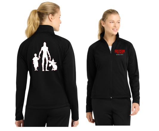 Stranger Things , Woman's Cut Track Jacket