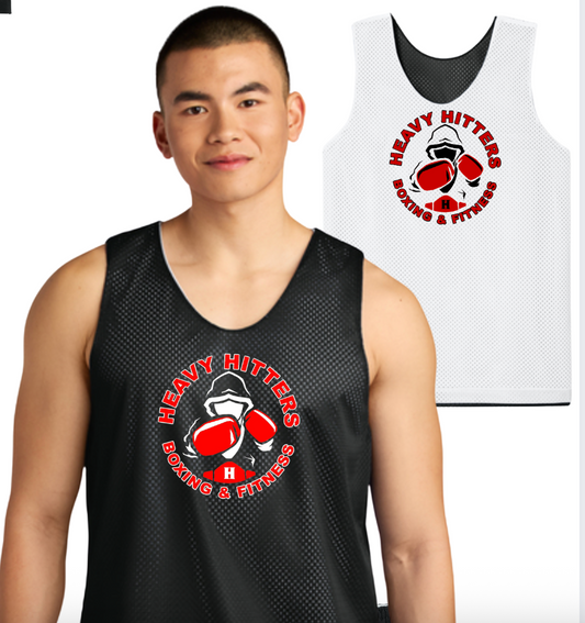 Heavy Hitters - Reversible Tank (BLACK/WHITE)