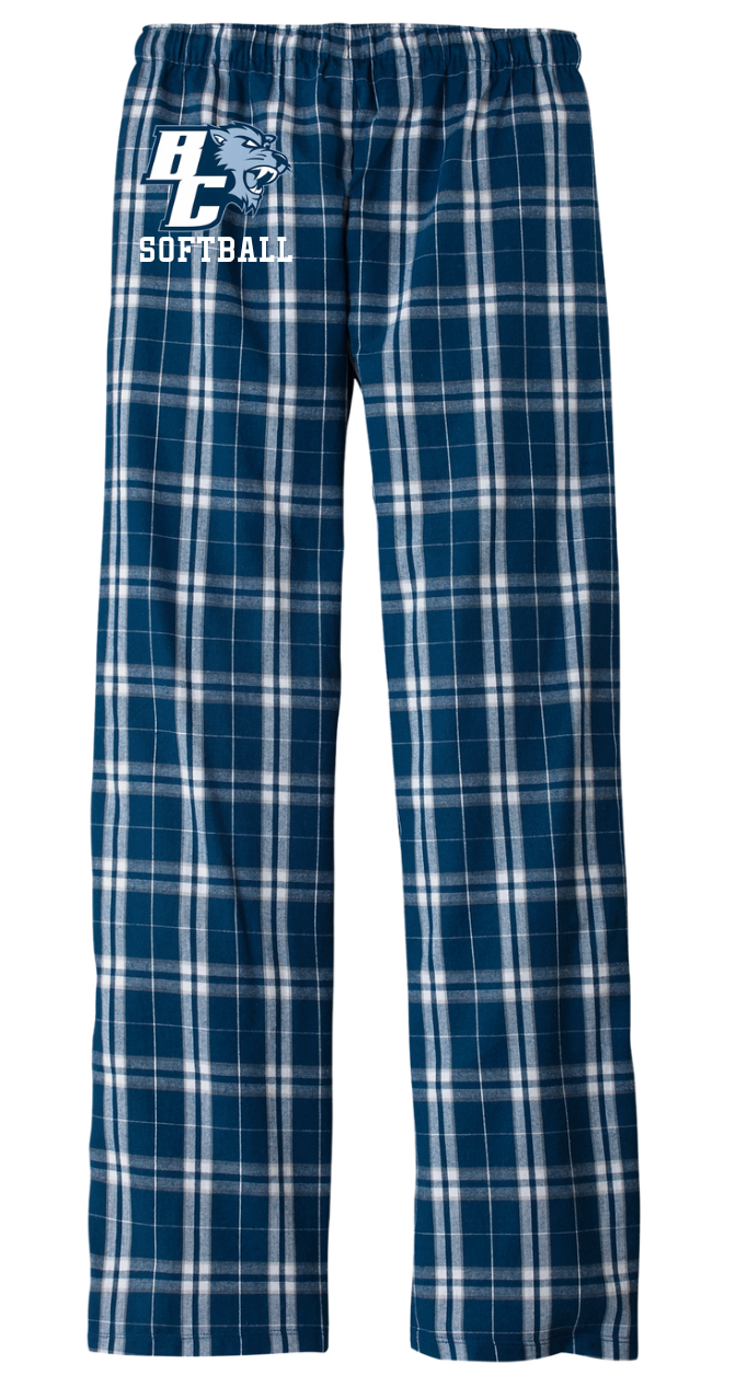 Baruch Softball - Plaid Pj Pants