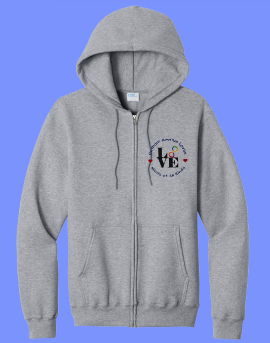 Gotham Ave - Zip Up Hoodie