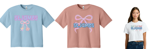 St. James - Crop Top (Next Level brand)