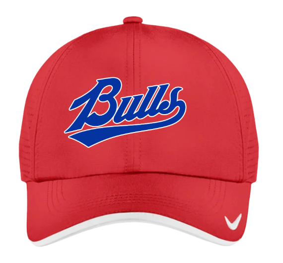 Smithtown -  Bulls Baseball  Embroidered Hat (Nike) Size M/L