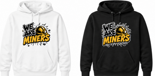 Monte Cristo Elementary - We Are Miners (4 Styles Tshirt - hoodie-Crewneck-Long Sleeve)