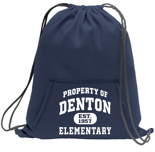 Herricks- Sweatshirt Cinch Bag