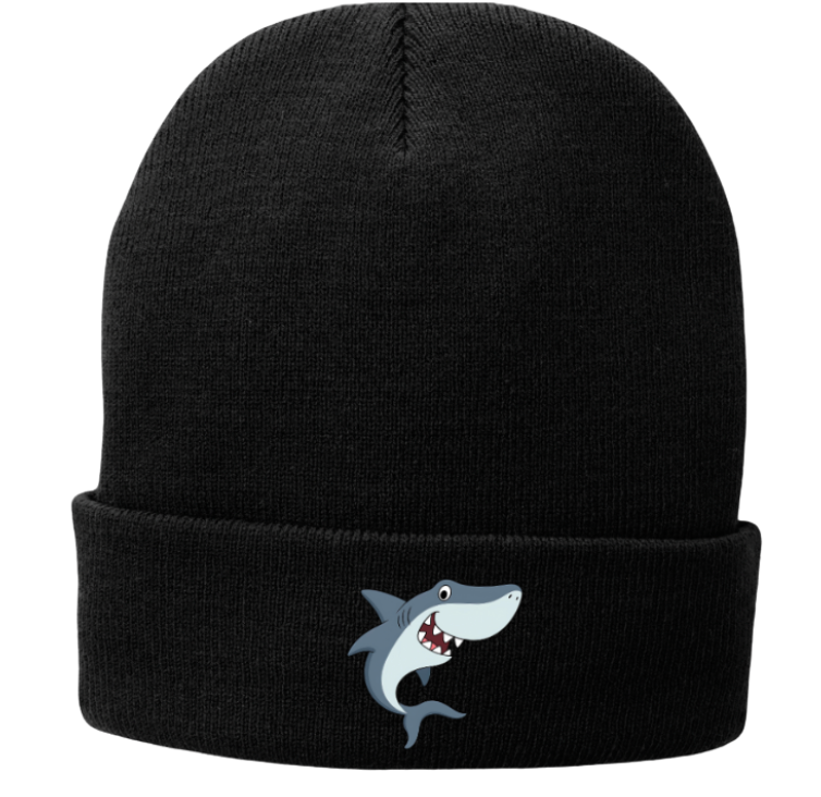 Embroidered -Tamarac Shark Beanies