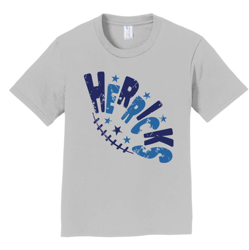 Denton - Herricks Football design  (T-shirt-Crewneck-Hoodie)