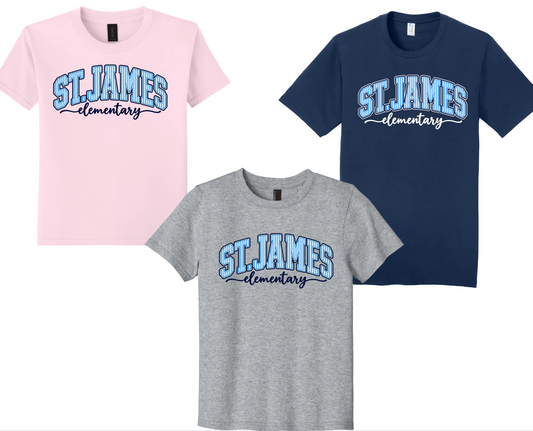 St. James - SJE (3 Options T-shirt-crewneck-hoodie)